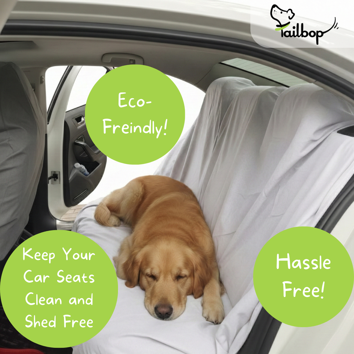 Disposable Car Seat Covers for Pets - 3 Pack
