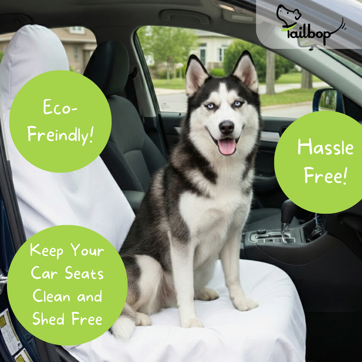 Disposable Car Seat Covers for Pets - 3 Pack