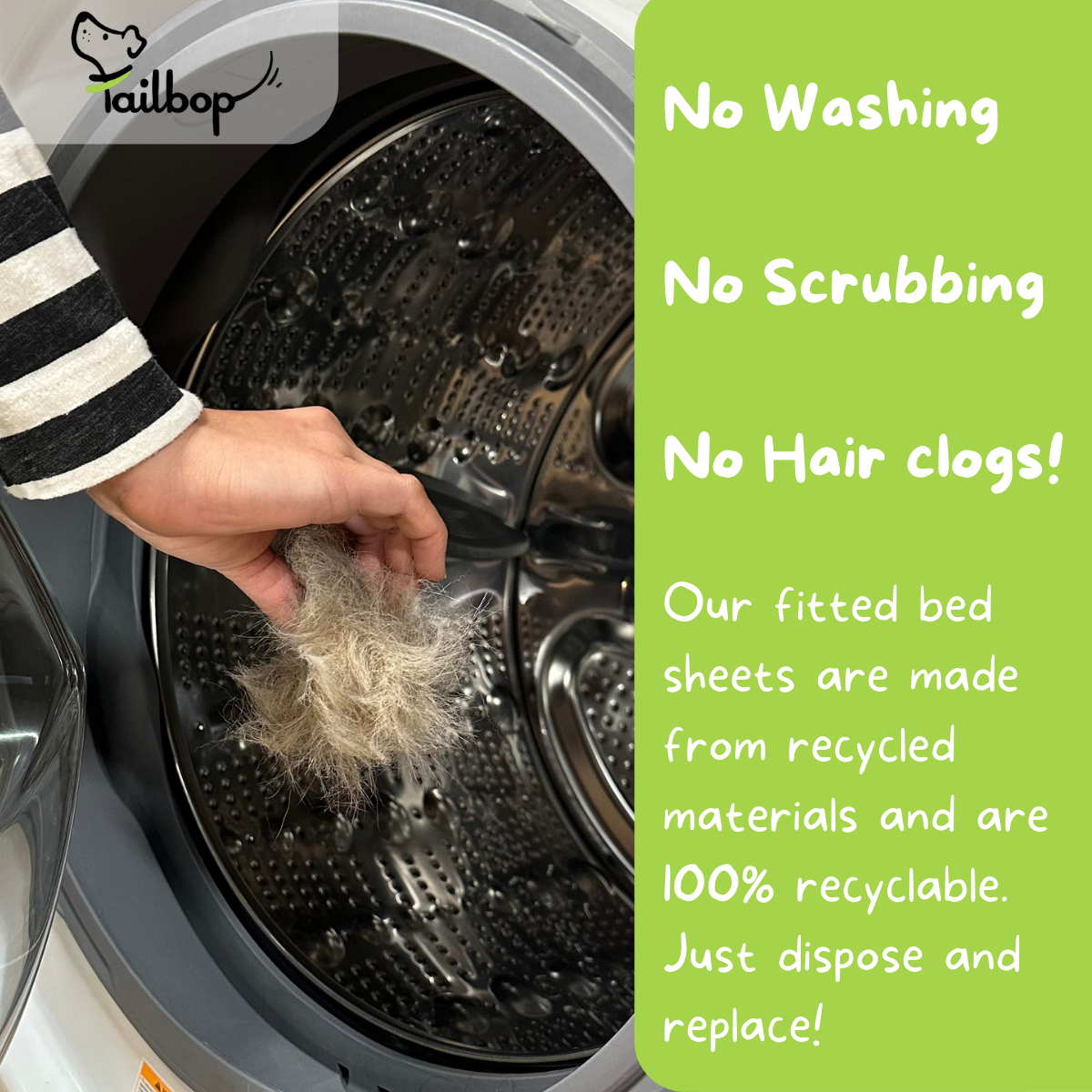 Disposable Pet Bed Covers - 3 Pack