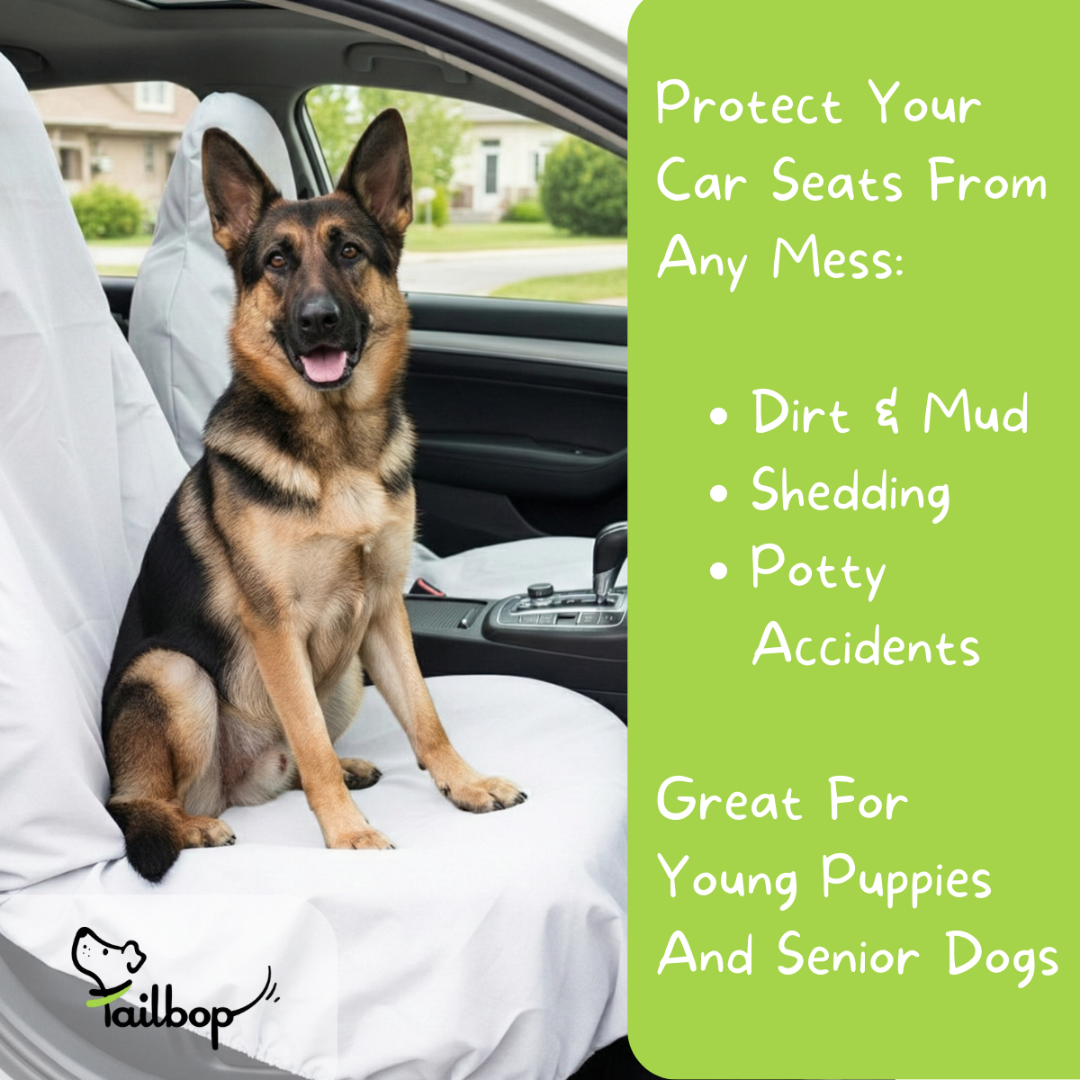 Disposable Car Seat Covers for Pets - 3 Pack
