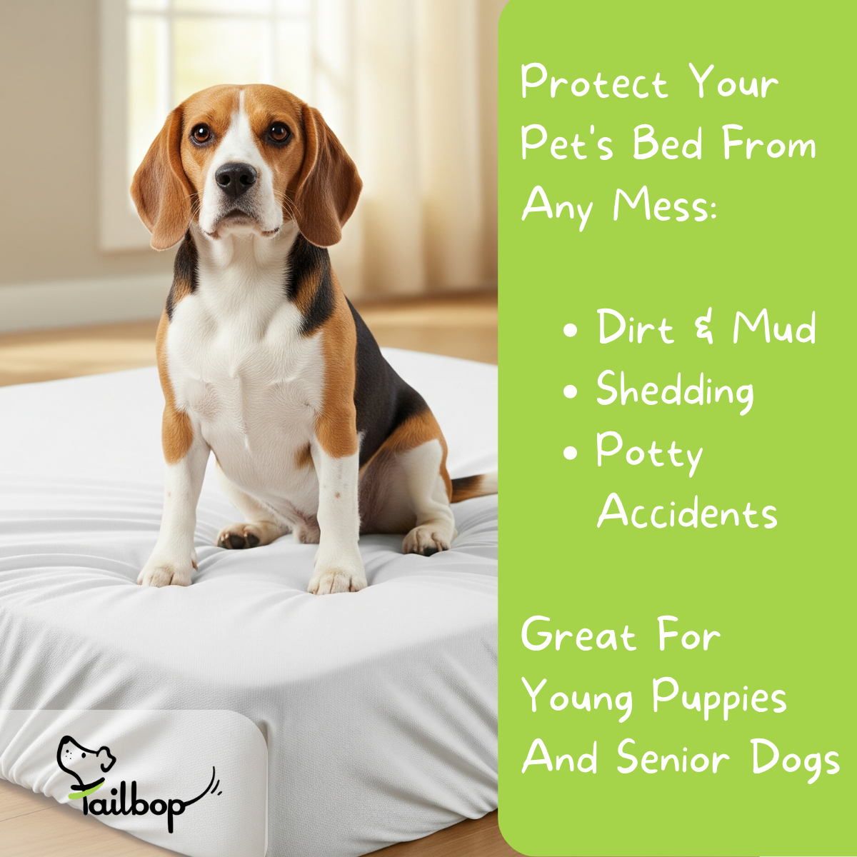 Disposable Pet Bed Covers - 3 Pack