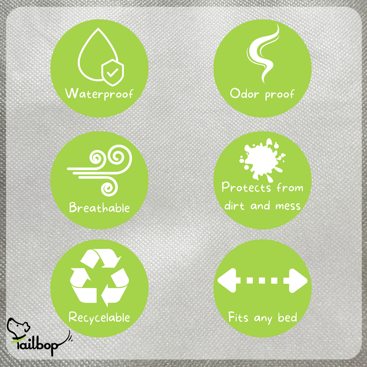 Disposable Pet Bed Covers - 3 Pack