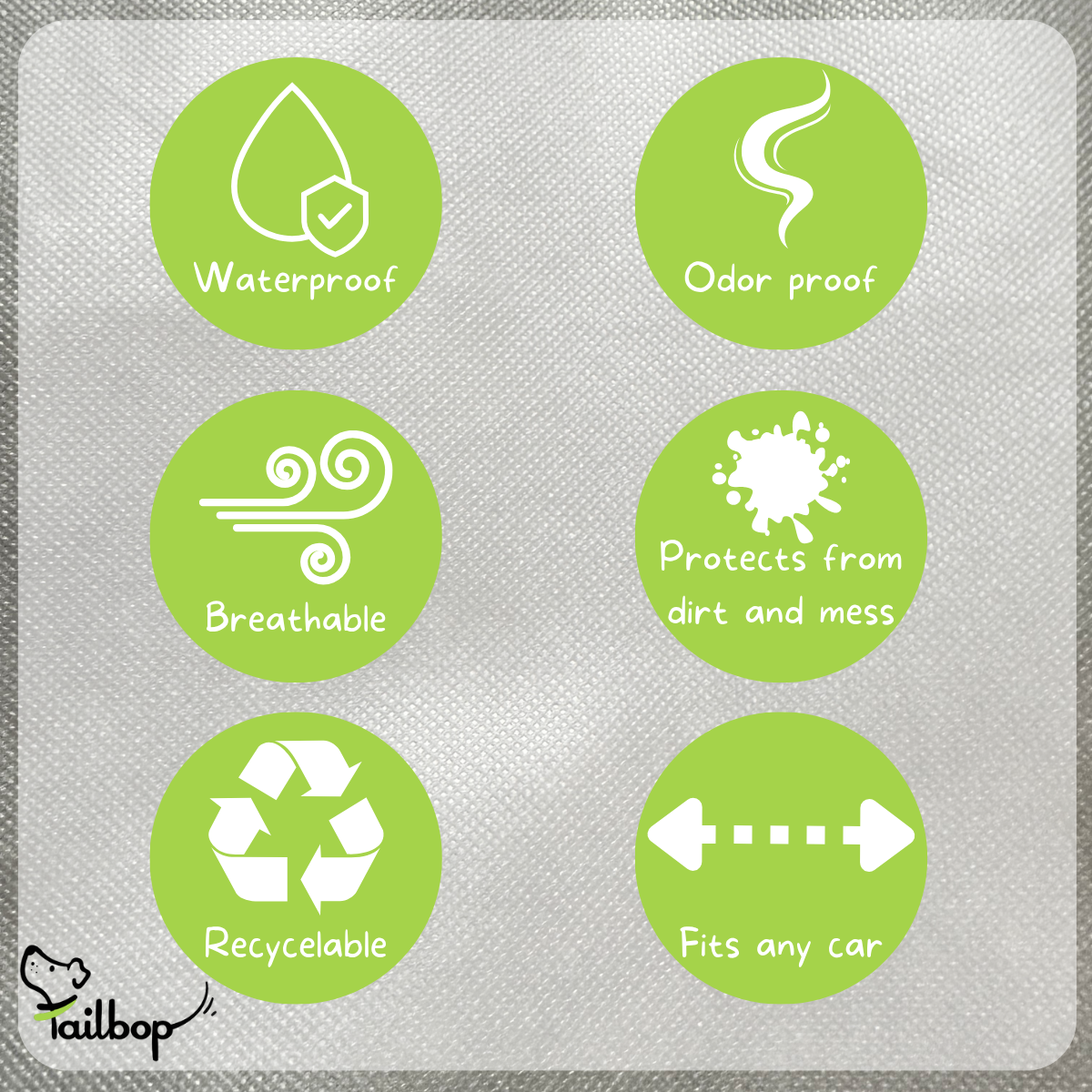 Disposable Car Seat Covers for Pets - 3 Pack