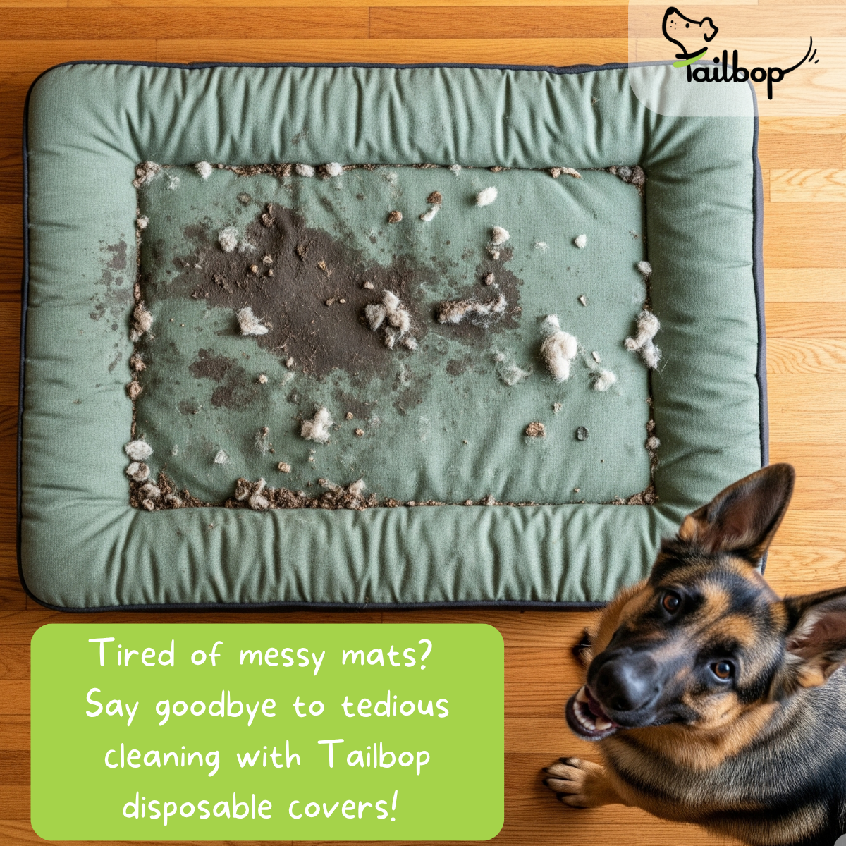 Disposable Pet Bed Covers - 3 Pack