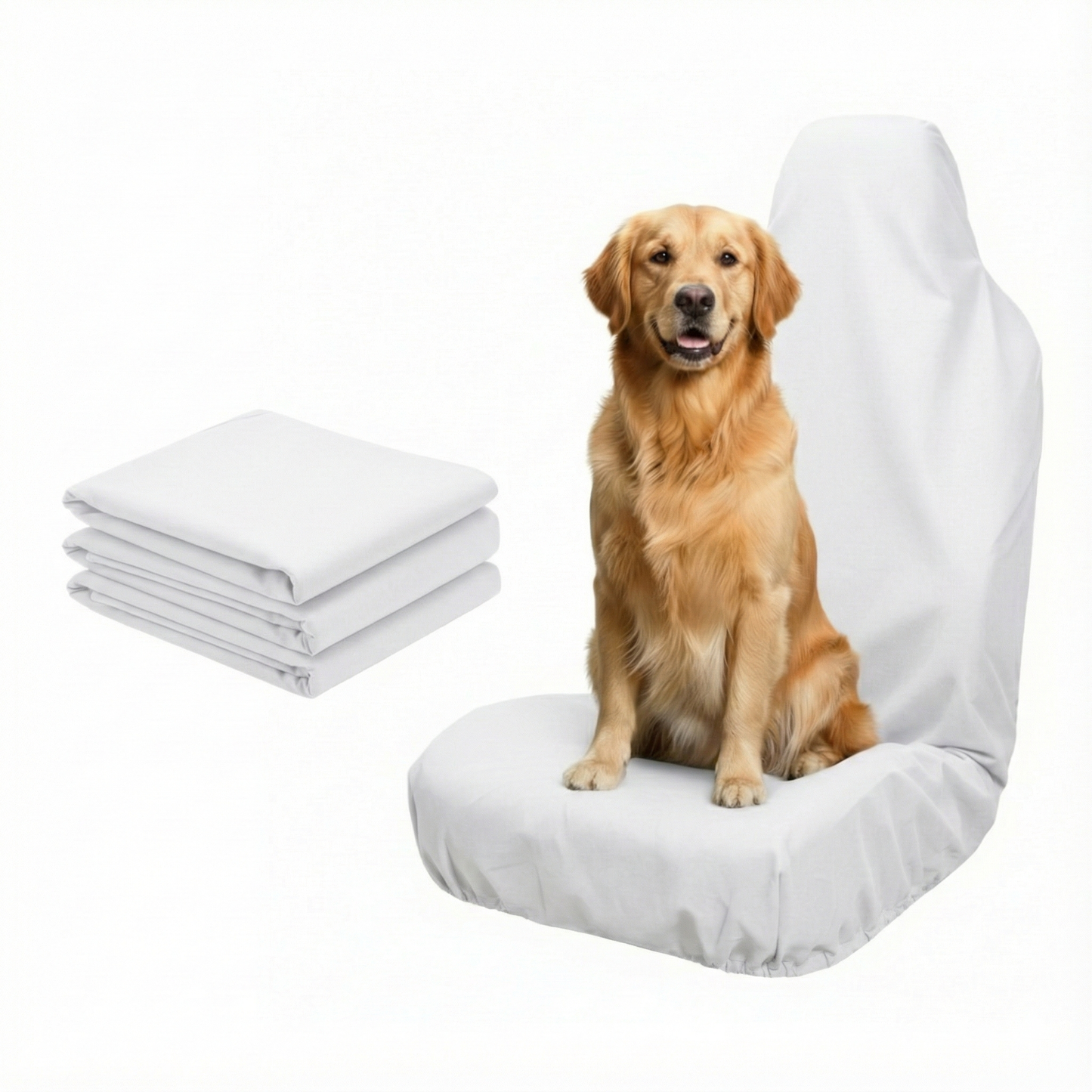Disposable Car Seat Covers for Pets - 3 Pack