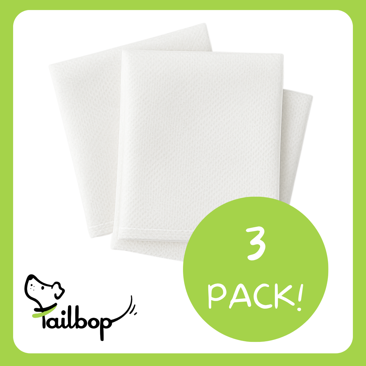 Disposable Pet Bed Covers - 3 Pack